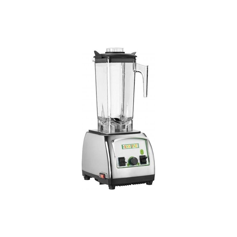 Frullatore professionale 2 Lt. - 1500 Watt - 28000 rpm - regolatore di  velocità - cromato